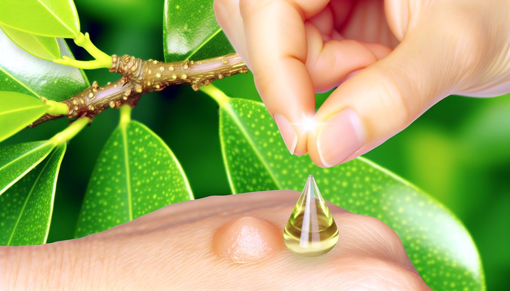 benefits of tea tree oil for skin lumps